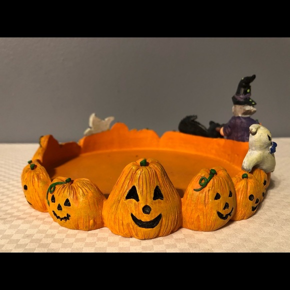 Vintage Elaine Thompson 6” Halloween Candle Ring - Picture 6 of 8